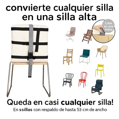✨CINTURÓN DE SEGURIDAD PARA BEBÉS – CONVIERTE CUALQUIER SILLA EN UNA SILLA SEGURA 👶