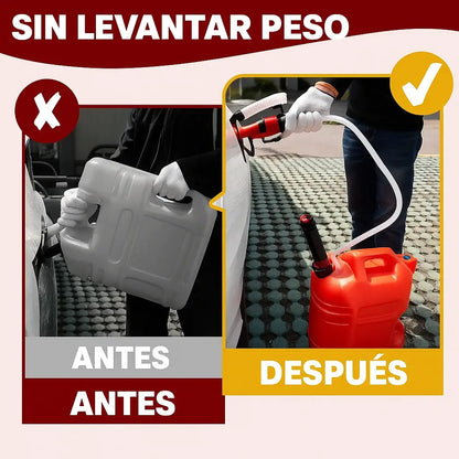 FUELTRANSFER®. Combustible en segundos, sin complicaciones para emergencias en carretera.