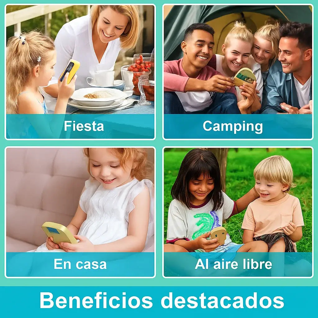 TRIKI. JUEGO ELECTRÓNICO RECARGABLE. DESCONECTATE DE LAS PANTALLAS, CONECTATE CON TU FAMILIA.