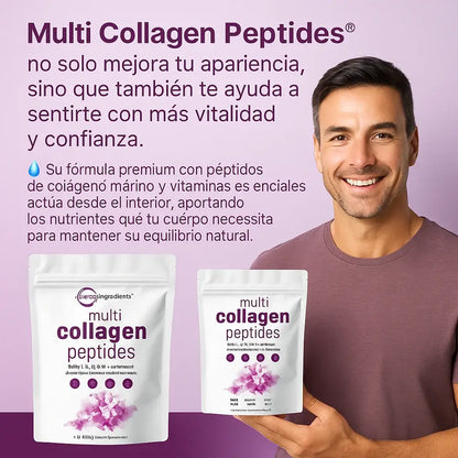 💜 MULTI COLLAGEN PEPTIDES® – VITALCOM DELUXE  Nutre tu belleza desde adentro y dale vitalidad a tu piel, cabello y articulaciones. ✨