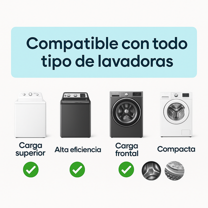 PASTILLAS ULTRA LIMPIADORAS PARA LAVADORA X 12 UNIDADES