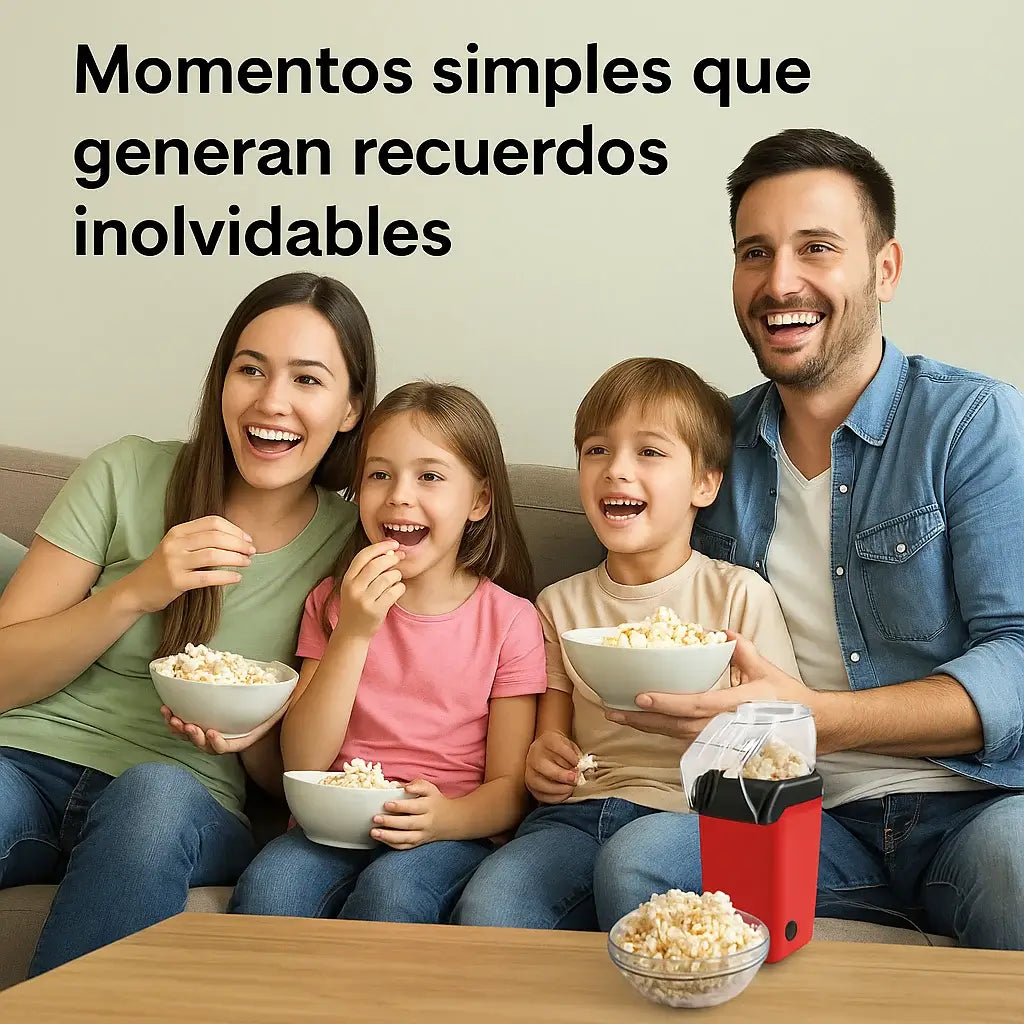 MINI CRISPETERA ELECTRÍCA: PALOMITAS SALUDABLES SIN ACEITE EN MINUTOS 🍿