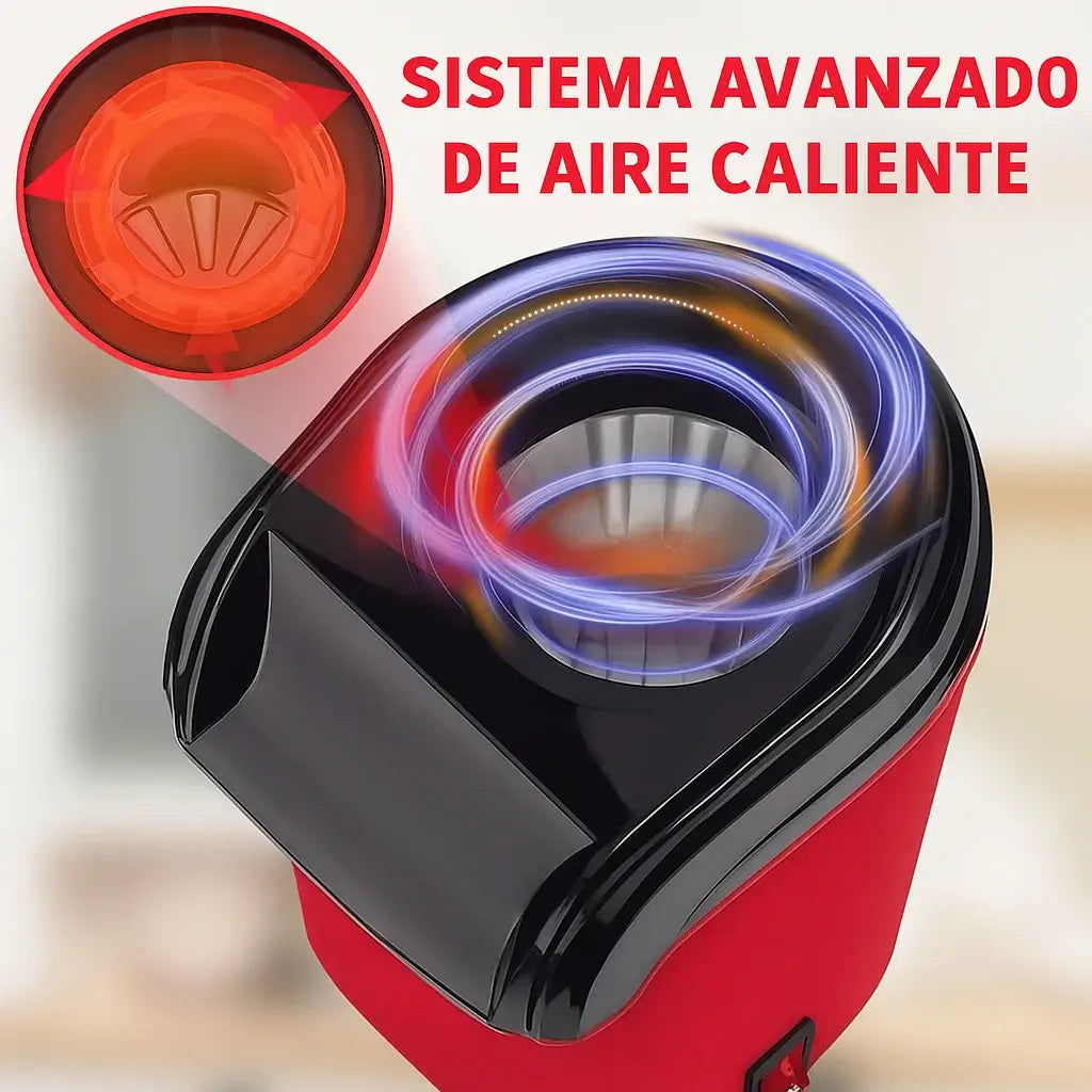 MINI CRISPETERA ELECTRÍCA: PALOMITAS SALUDABLES SIN ACEITE EN MINUTOS 🍿