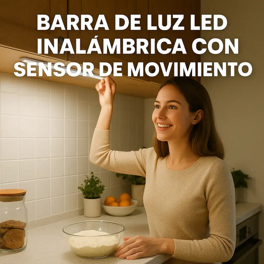 BARRA DE LUZ LED. CAMINA SEGURO Y EVITA TROPIEZOS EN LA OSCURIDAD🌙
