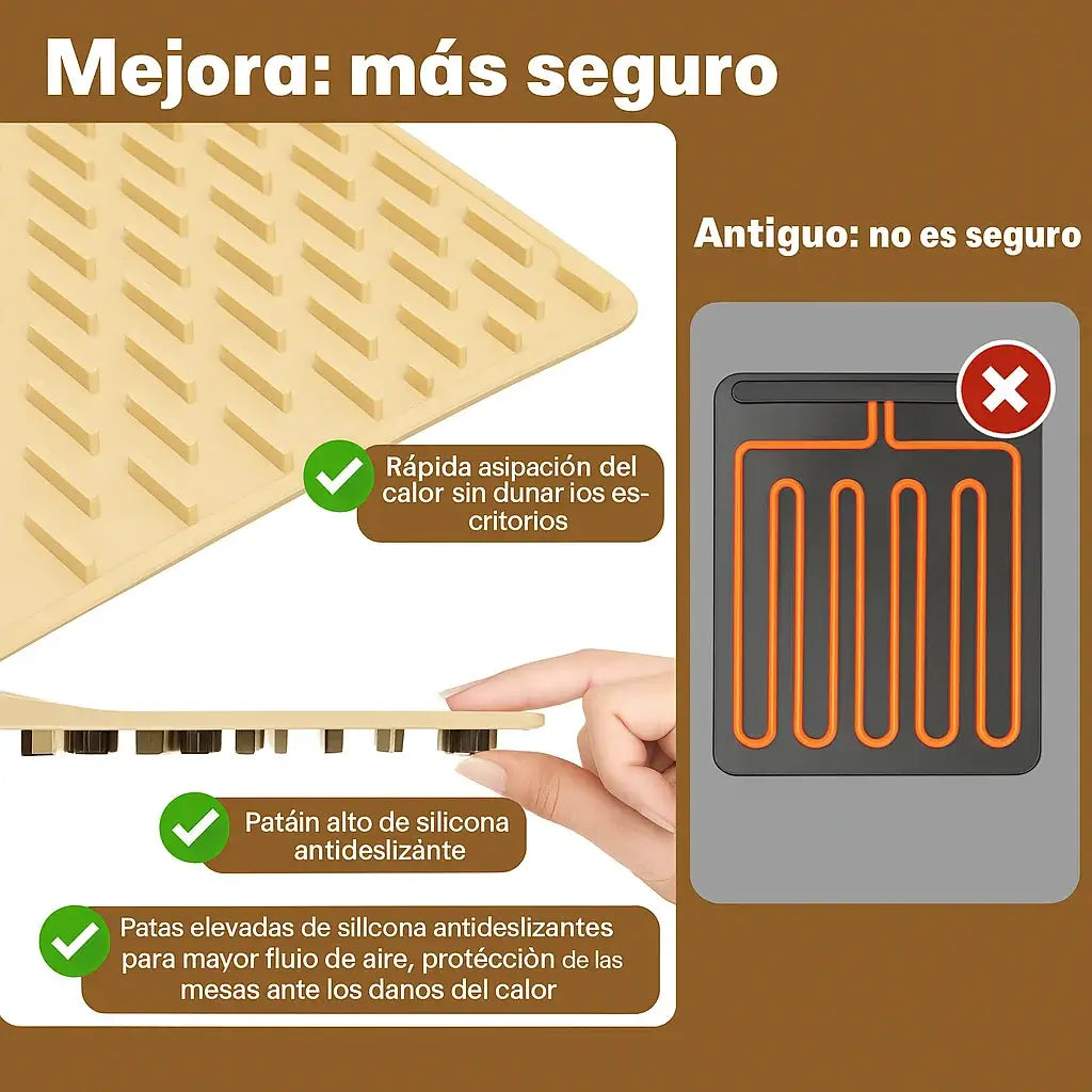 TAPETE CALENTADOR DE ALIMENTOS- TUS ALIMENTOS SE MANTENDRAN CALIENTES MIENTRAS LOS CONSUMES
