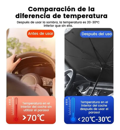SOMBRILLA PROTECTOR SOLAR PARA VEHÍCULOS