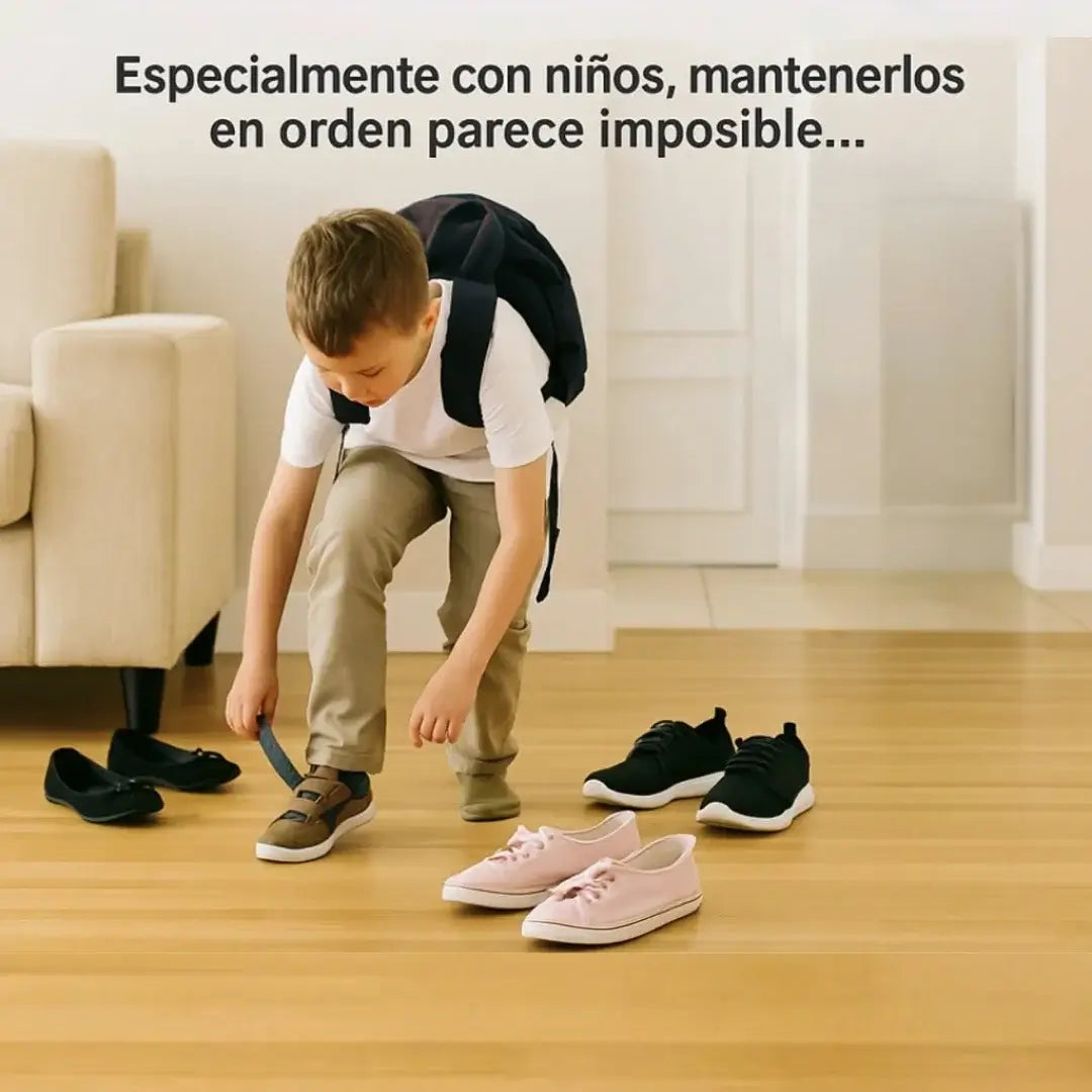 ✨ORGANIZADOR DE ZAPATOS 6 NIVELES CON CUBIERTA PROTECTORA 👟