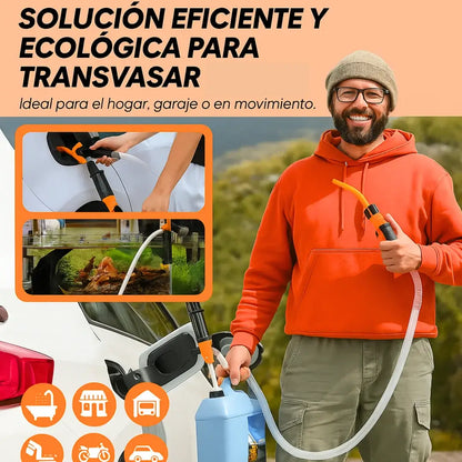 FUELTRANSFER®. Combustible en segundos, sin complicaciones para emergencias en carretera.