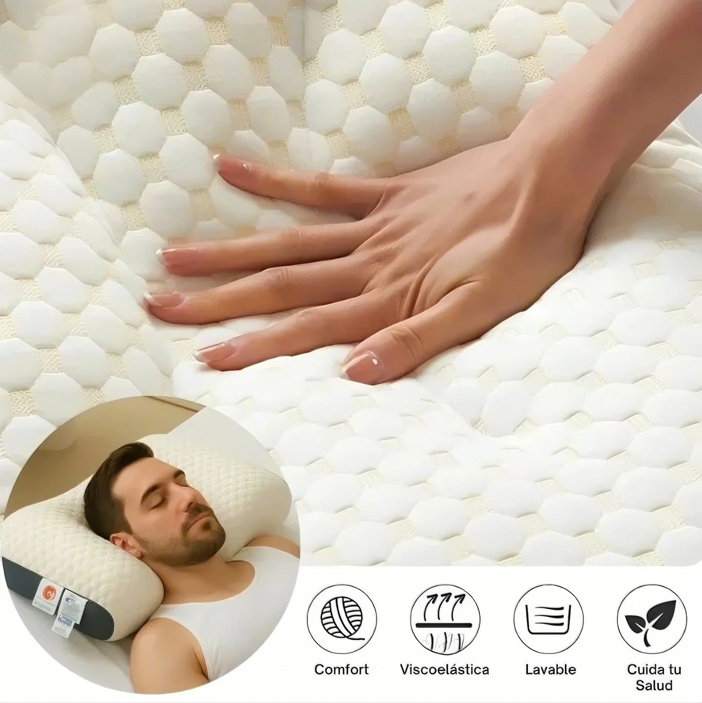 COMBO ALMOHADAS ORTOPÉDICAS