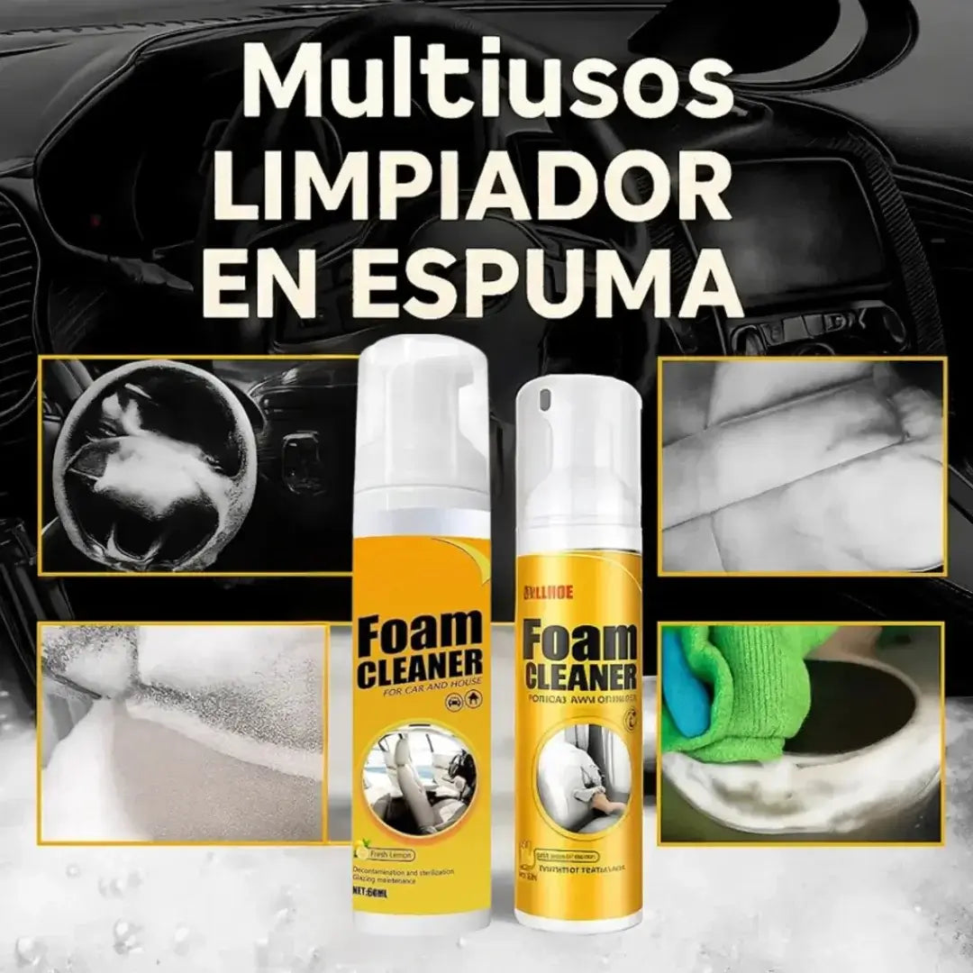 🧼 FOAMCLEANER™ – El Limpiador Multiusos Todo en Uno (250 ml)