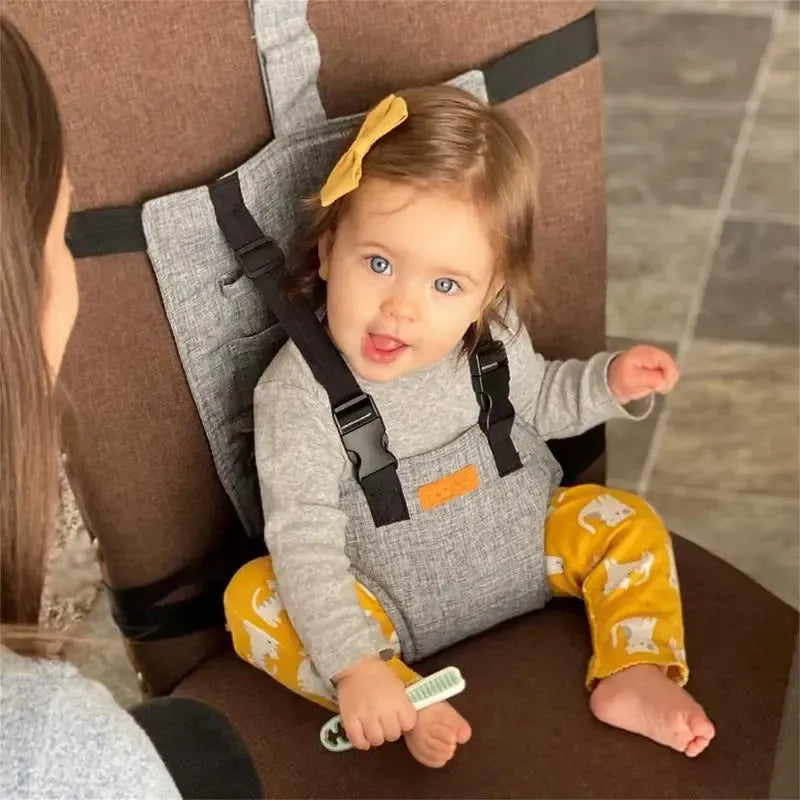 ✨CINTURÓN DE SEGURIDAD PARA BEBÉS – CONVIERTE CUALQUIER SILLA EN UNA SILLA SEGURA 👶